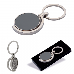 Çift Taraflı Metal Anahtarlık